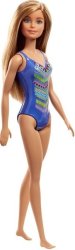Barbie - Barbie Beach Doll - Blue Swim Costume