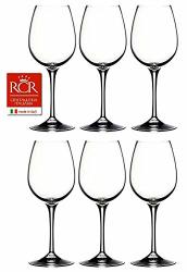 Rcr Cristalleria Italiana Invino Crystal Glass Drinkware Set Wine 12.75 Oz.