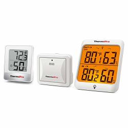 Thermopro TP49 Digital Hygrometer Indoor Thermometer TP63 Waterproof Indoor Outdoor Thermometer