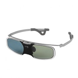 3D Glasses - Sodial R New Bravia 10M 144HZ 3D Active Rechargeable Shutter Glasses For Acer Viewsonic Benq Vivitek Optoma 3D Dlp-link Ready Projector Silver