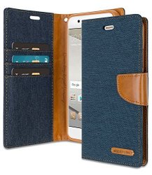Huawei P10 Plus Wallet Case With Free 4 Gifts Shockproof Goospery Canvas Diary Ver.magnetic Denim Material Card Holder With Kickstand Flip Cover For Huawei