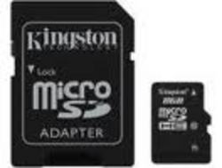 Kingston SDC10 8GB MicroSDHC Memory Card