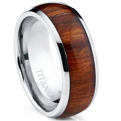 Woood Merbua Wood Titanium Ring