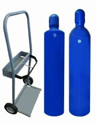Thoroughbred Welding Gas To Go - Oxyacetylene Welding Gas Cylinder Set With Cart Full Size 4 Cylinders Model Number PKG-4