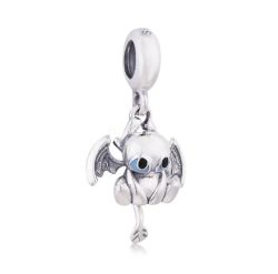 925 Silver Charm - Baby Dragon Pendant - For Charm Bracelet