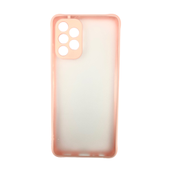 Shockproof Hybrid Translucent Case Cover Samsung Galaxy A72 Pink