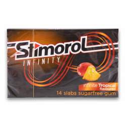 Infinity Sugarfree Chewing Gum 14 Piece - Tropical