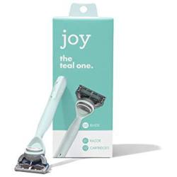 Joy. The Real One Teal Razor With 2 Cartridges