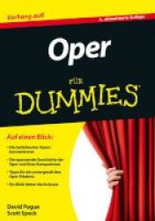 Oper Fur Dummies German Paperback 3rd Revised Edition