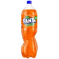 Orange Soft Drink Plastic Bottle 2 L