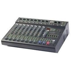 Hybrid Sc8220p 8 Channel 400w Powered Mixer With Dsp Effects