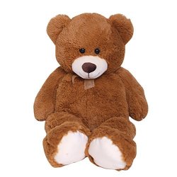 HollyHOME Teddy Bear Plush Giant Teddy Bears Stuffed Animals Teddy Bear  Love 36 inch Tan