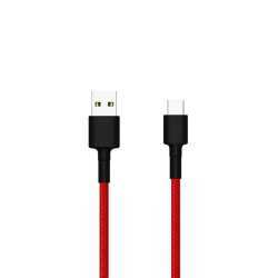 XiaoMi Mi USB Type-c Braided 1M Cable - Red