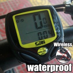 New Wireless Bike Bicycle Lcd Computer Odometer Speedometer