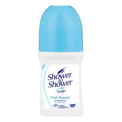 Shower To Shower Fresh Powder Roll On 50ml