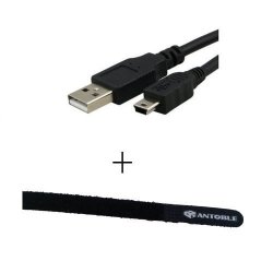 Antoble USB Cable Cord For Zoom H1 H2 H4 H4N H5 H6 Portable Handy Digital Audio Recorder