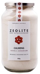 Zeolite Mineral Soaking Salts Calming