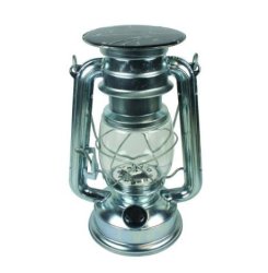 Classic Style Solar Lantern Silver