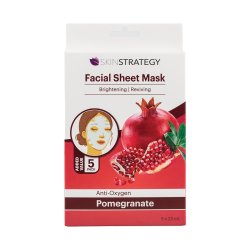 Skinstragety Face Mask 5PCS - Pomegranate