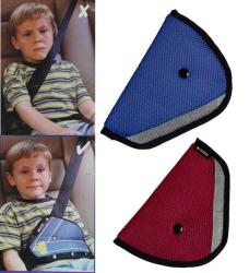 Kids Car Seat Safety Belt Adjuster Red Only