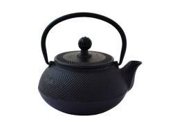 Eetrite 600ml Cast Iron Teapot in Black
