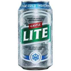 Castle Lite Can 330ML - 24