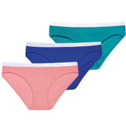 Jockey Ladies Underwear Classic Cotton Bikini Panties 3 Pack