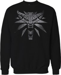 The Witcher 3 - White Wolf - Men's Sweater - Black Small
