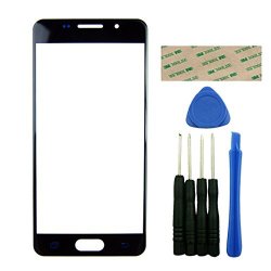 Front Outer Glass Lens Screen Replace For Samsung Galaxy A3 2016 A310F A310M Black