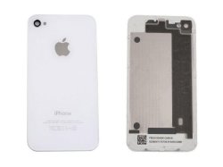 Apple Iphone 4 Back Cover With Frame - White