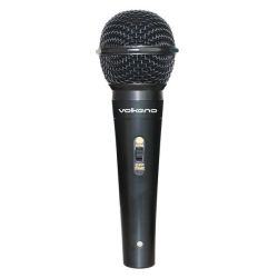 Volkano Ace Series Metal Wired Dynamic Vocal Microphone - Black