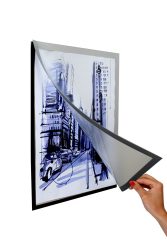 A3 Magnetic Self Adhesive Poster Frame 440 320MM