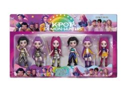 Kpop Demon Hunters Figurine Pack Of 6 10CM