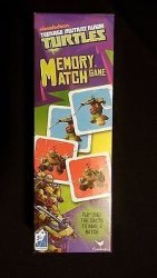 TMNT Teenage Mutant Ninja Turtles Memory Match 72pc Game 