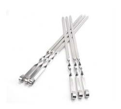 6 Piece Stainless Steel 45CM Length Bbq