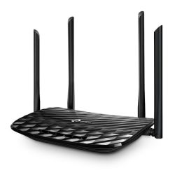 TP-link AC1200 Wi-fi 5 Wireless Router - Dual-band 2.4GHZ And 5GHZ Gigabit Ethernet Black Archer A6
