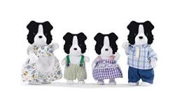 Calico Critters Border Collie Family Set