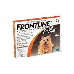 Frontline Plus Tick & Flea Dog - Small 0 - 10KG - Box Of 3