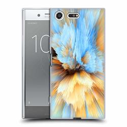 Official Haroulita Rain Abstract Glitch 4 Soft Gel Case Compatible For Sony Xperia Xz Premium
