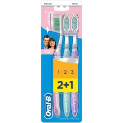 Oral-B Oral B Bundle Pack 3 Efect 4MED 2+1