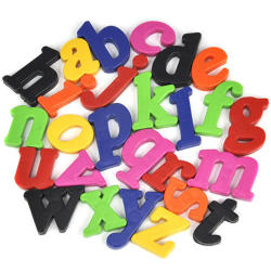 26 Magnetic Lower Case Alphabet Letters Children Kids Learning Toy Fridge