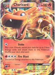 Pokemon Charizard Ex - 11 106 - Oversized Jumbo Promo Card