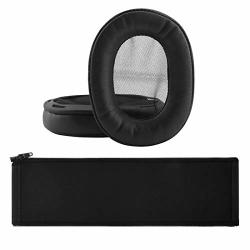 Geekria Earpad And Headband Cover Replacement For Sony Mdr 1R Mdr 1RMK2 Headphone ear Cushion Headband Protector Cover ear Pad ear Cover Earpads + Headband Protective Sleeve Repair