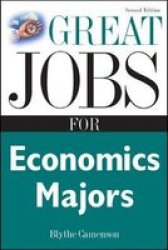 Great Jobs for Economics Majors Great Jobs For Series