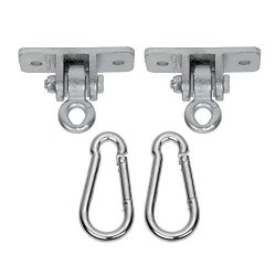 Betooll 2400 Lb Capacity Heavy Duty Swing Hangers For Wooden Sets Playground Porch Indoor Outdoor & Hanging Snap Hooks