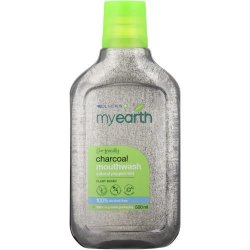 MyEarth Mouthwash Charcoal Natural Peppermint 500ML