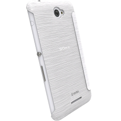 Krusell Bodenflip Cover For The Sony Xperia E4 And E4 Dual Transparent White