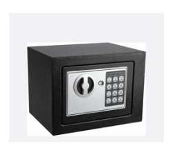 Electrolux Electronic Deluxe Digital Security Safe Box Keypad Lock - Black