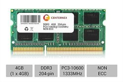 4GB Sodimm Apple Macbook Pro 2.4GHZ Intel Core I5 - 15-INCH Mid 2010 RAM Memory By Centernex