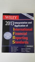 Wiley 2013 Interpretation And Application Of Ifrs. Free Postnet Or Postage